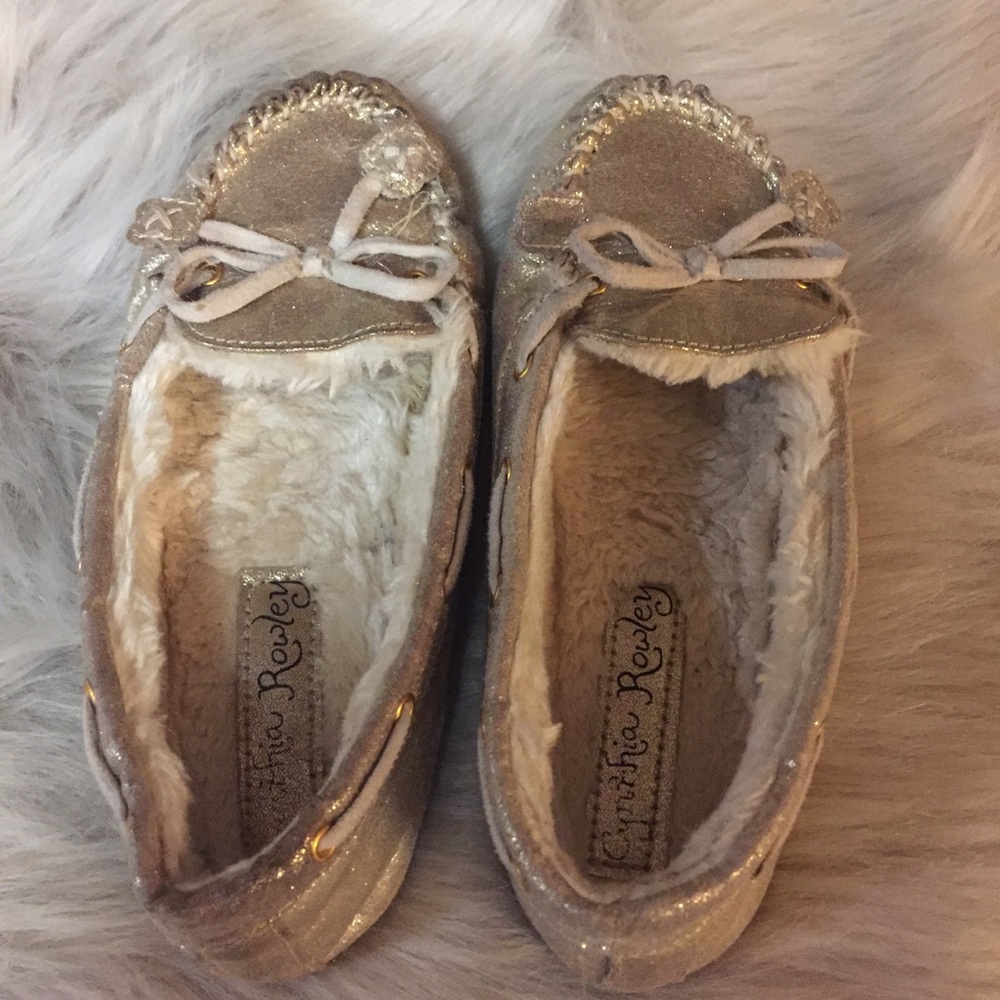 Cynthia Rowley Gold Moccasin